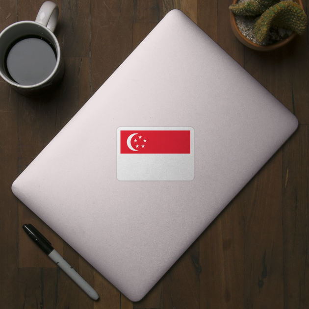 Singapore Flag by Historia